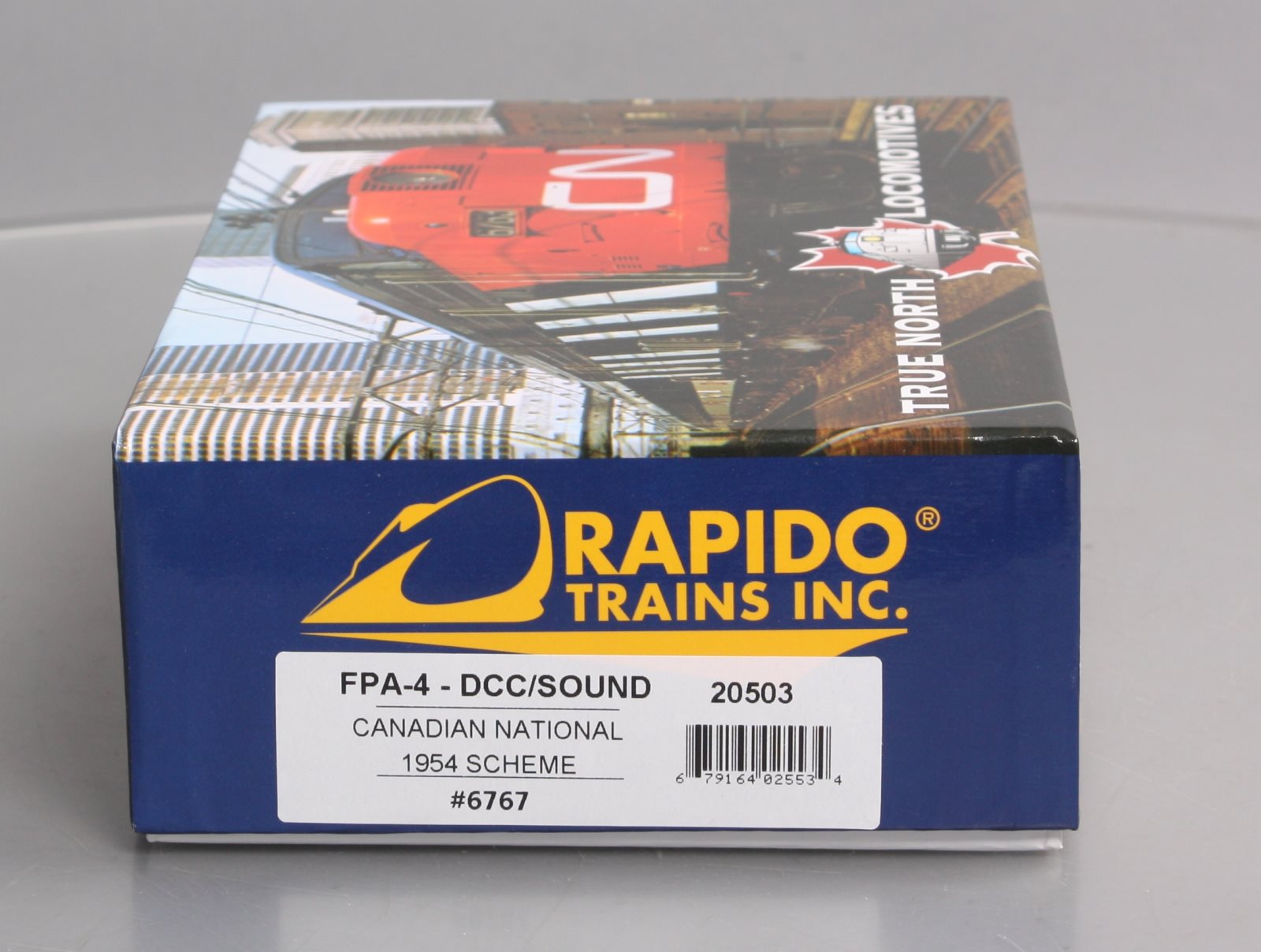 Rapido Trains 20503 HO CN Diesel Locomotive FPA4 with Sound & DCC #6767