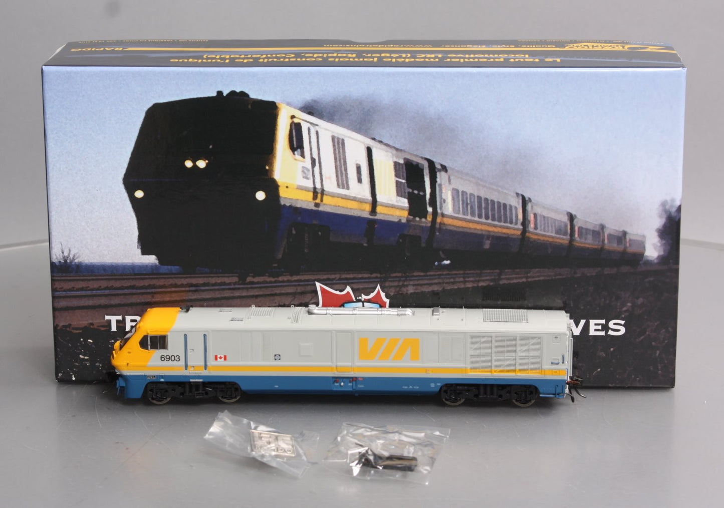 Rapido Trains 200050 HO VIA Rail Canada Diesel Locomotive #6903 w/DCC & Sound