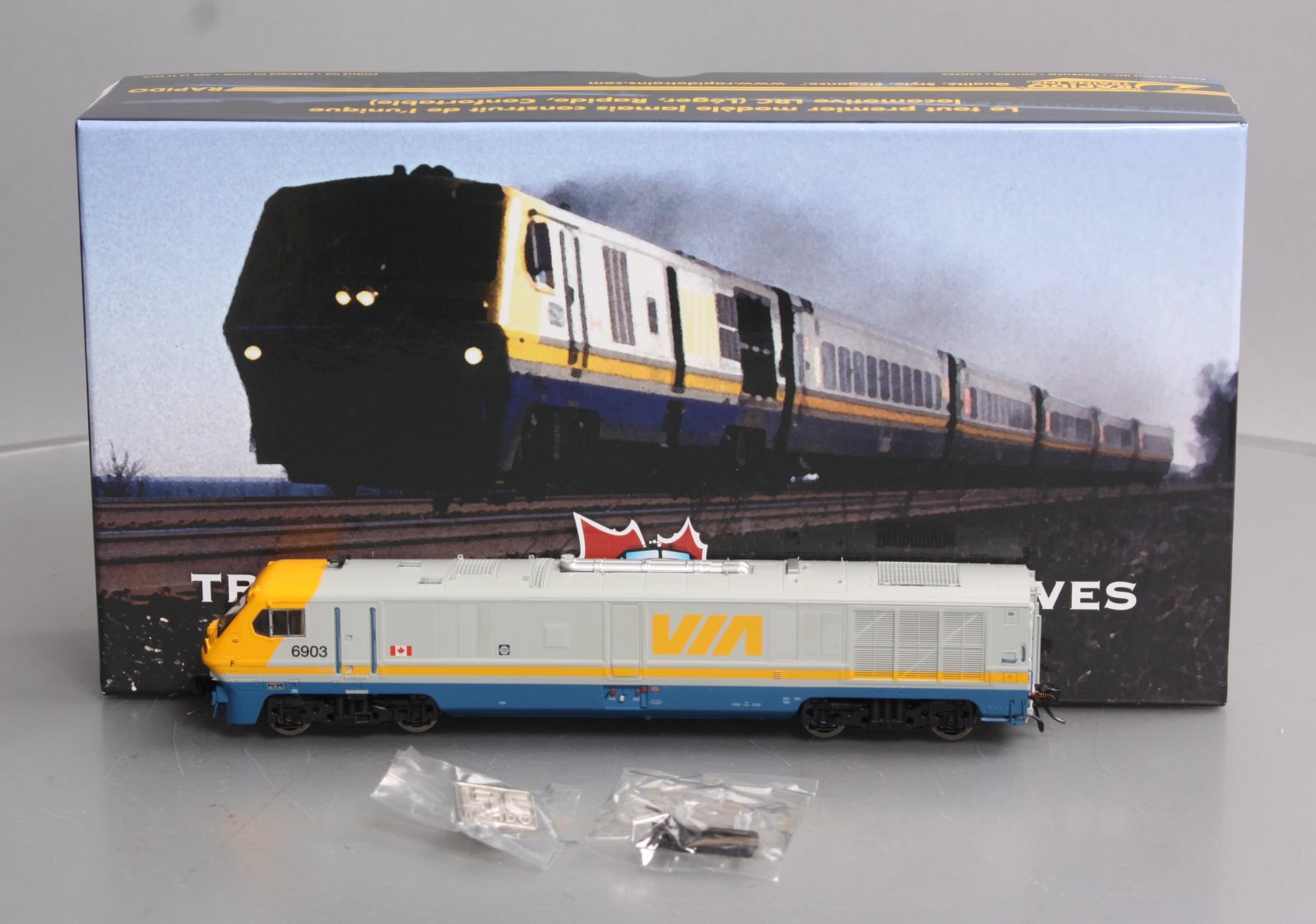 Rapido Trains 200050 HO VIA Rail Canada Diesel Locomotive #6903 w/DCC & Sound