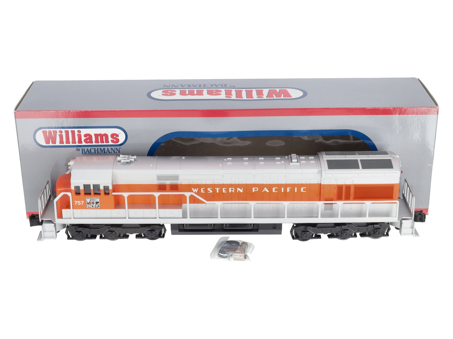 Williams 22218 O Western Pacific GE U33C 3-Rail Diesel Loco w/Horn & Bell