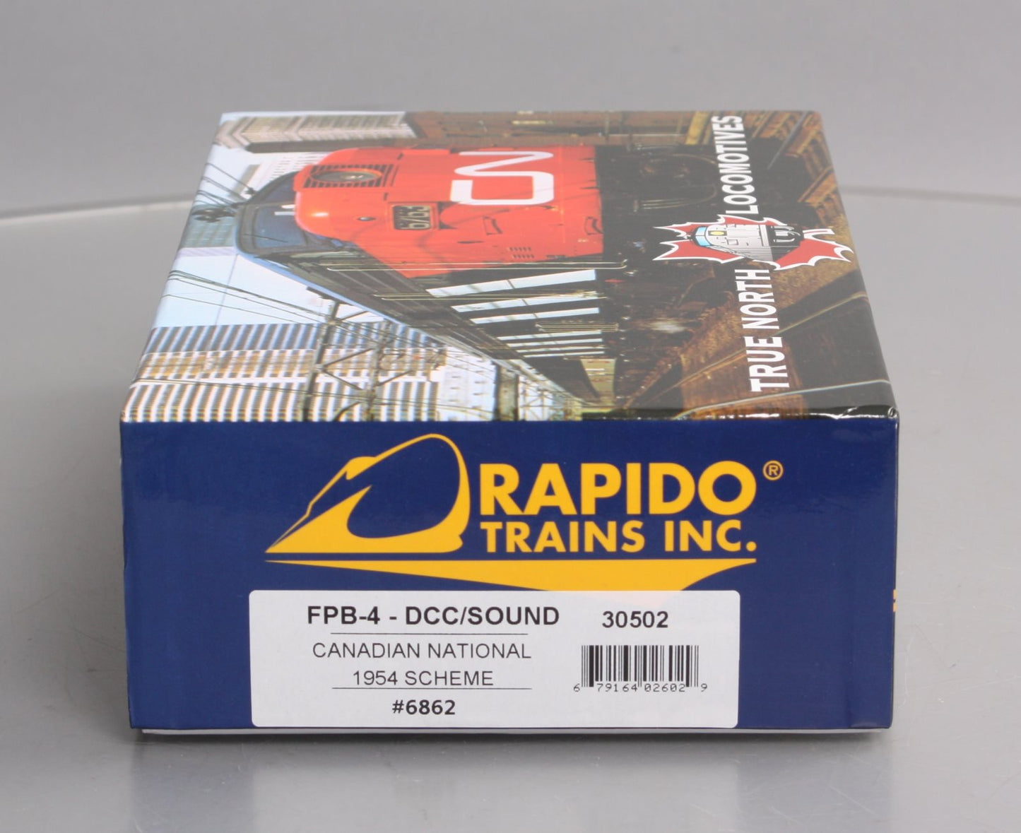 Rapido Trains 30502 HO Canadian National MLW FPB4 w/Sound & DCC #6862