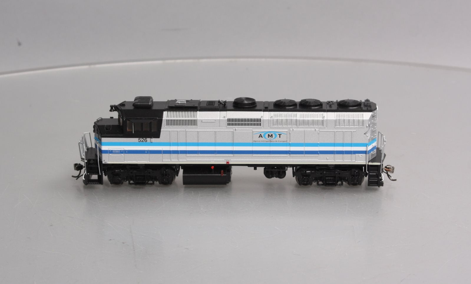 Rapido Trains 019522 HO AMT 3 Stripe F59PH Diesel Locomotive with