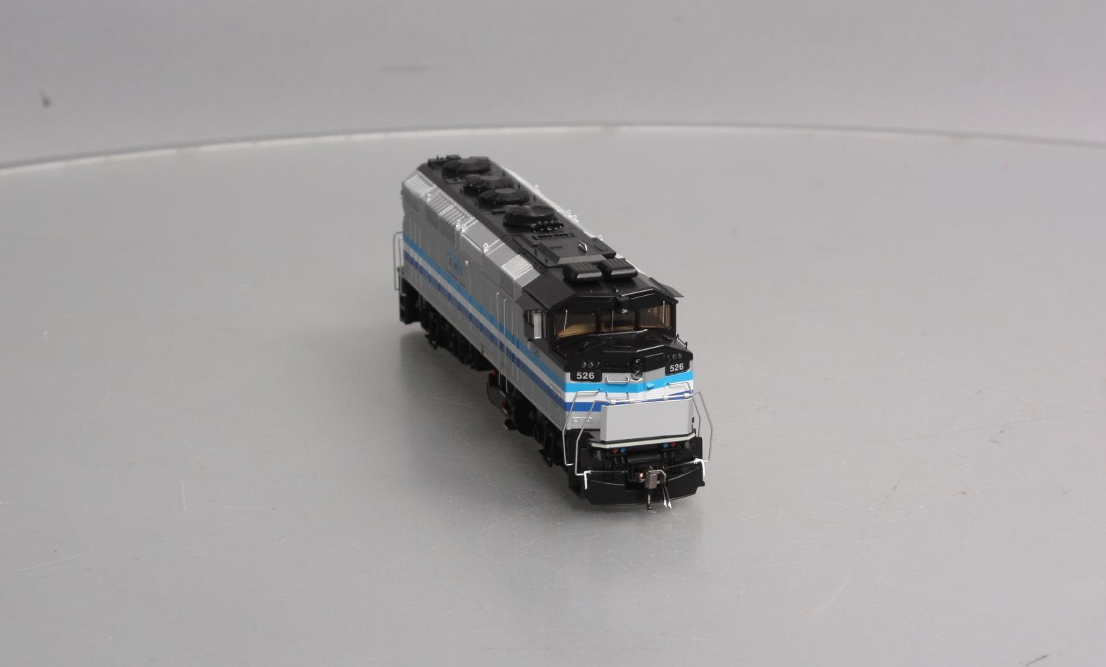 Rapido Trains 019522 HO AMT 3 Stripe F59PH Diesel Locomotive with DCC/Sound #526