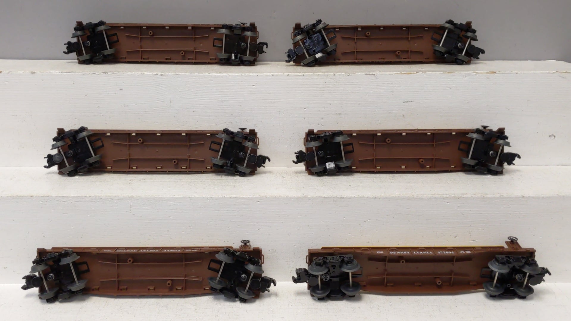 Lionel 6-84451 O Pennsylvania Flat Car 6-Car Set