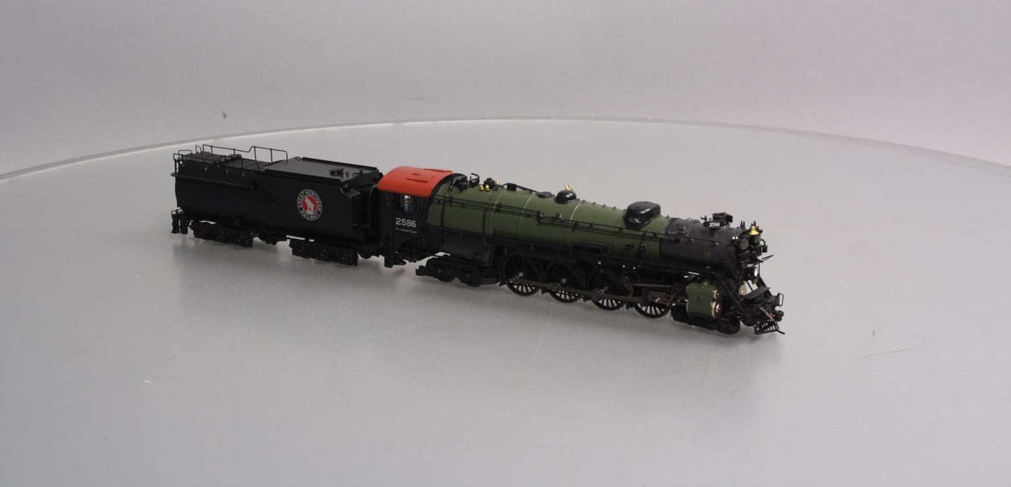 Broadway Limited 2874 HO Great Northern Class S-2 4-8-4 Vestibule Cab #2586