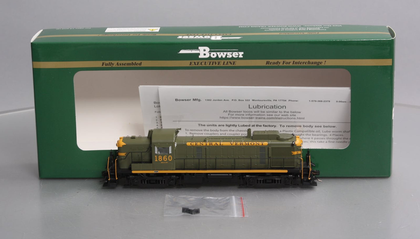 Bowser 24646 HO Central Vermont Alco RS-3 Diesel Locomotive w/Sound #1860