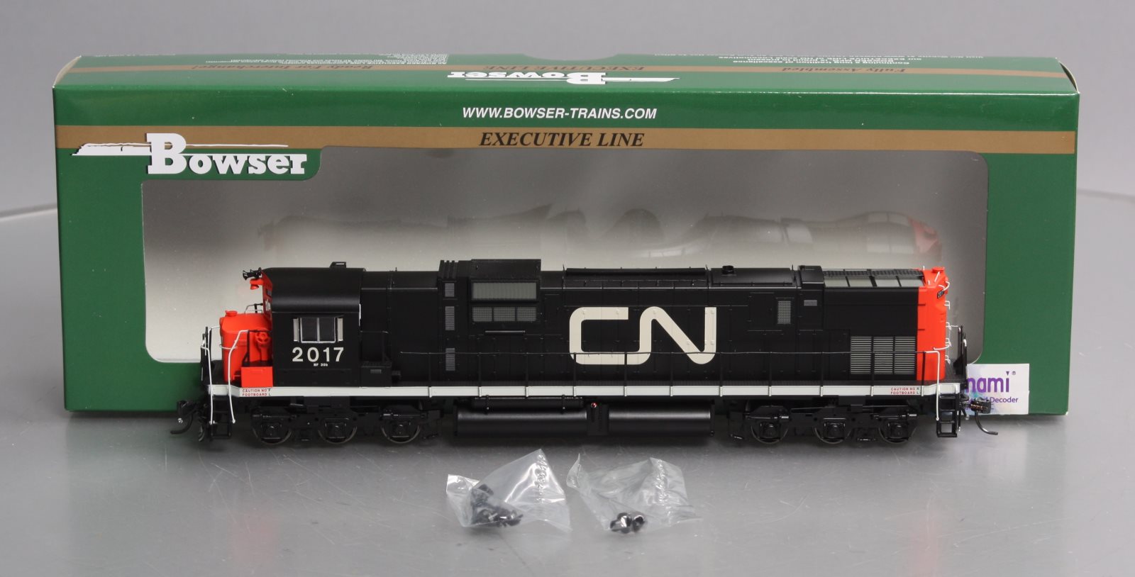 Bowser 23729 HO Canadian National Diesel Locomotive C-630M #2017 with Sound