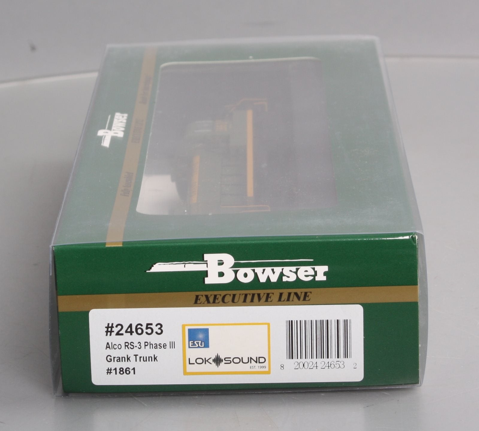 Bowser 24653 HO Grand Trunk Alco RS-3 Locomotive with DCC and Sound #1861