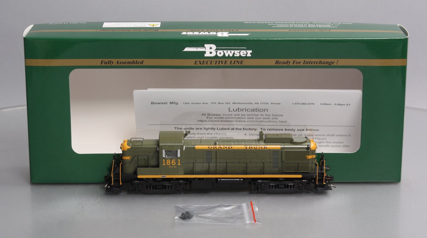 Bowser 24653 HO Grand Trunk Alco RS-3 Locomotive with DCC and Sound #1861