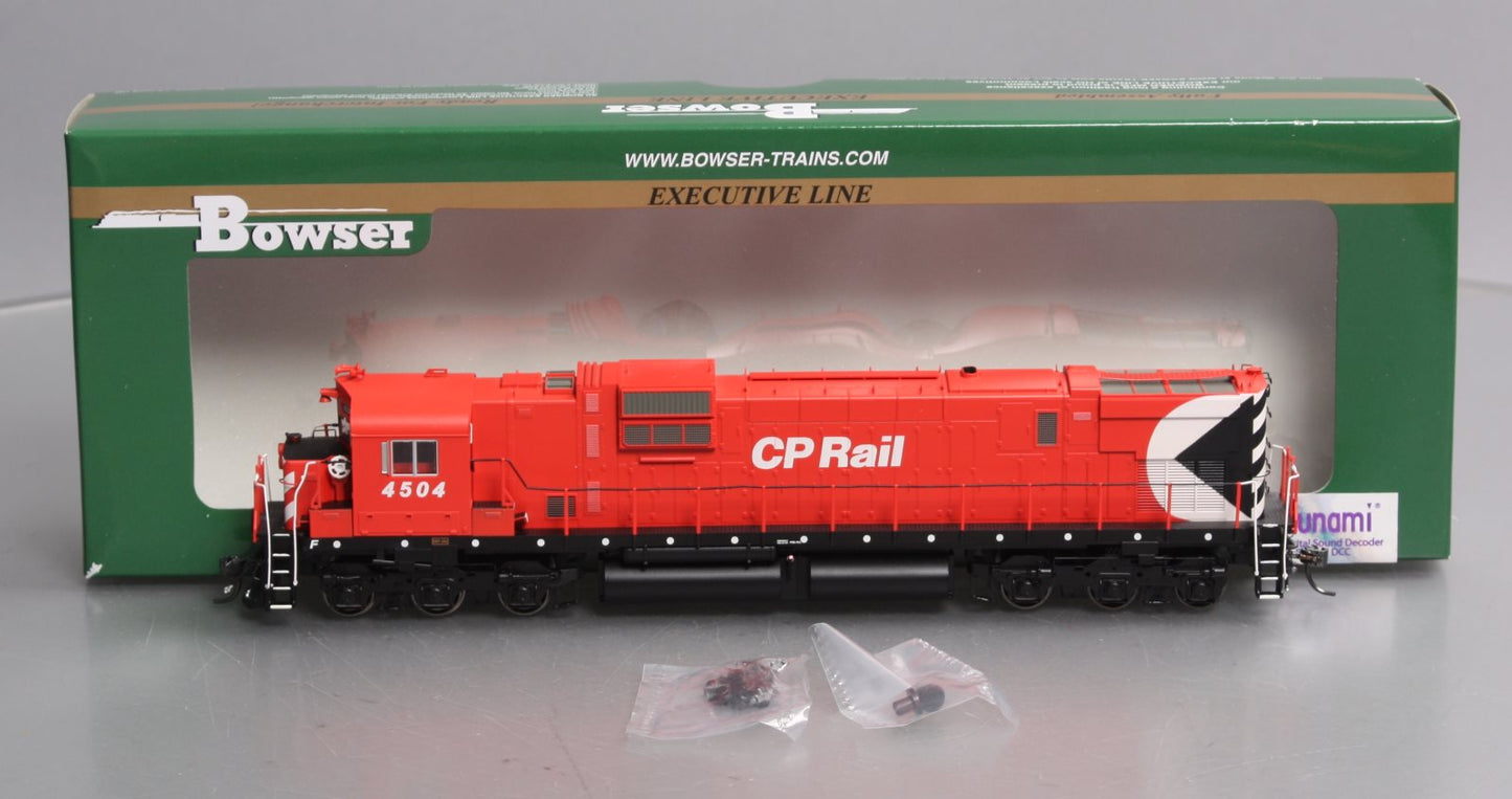 Bowser 23713 HO CP Rail Diesel Locomotive C-630M #4504 with Sound