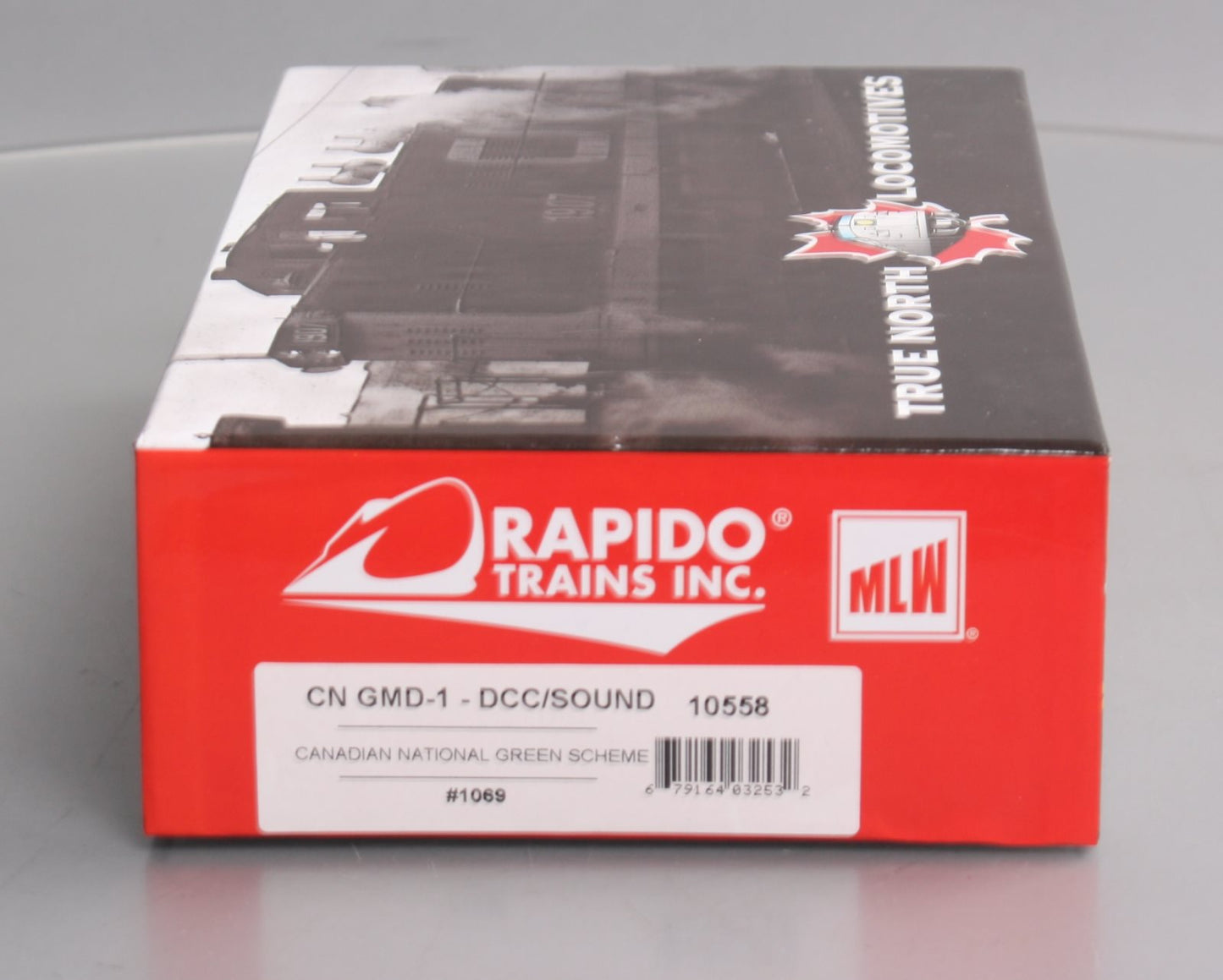 Rapido Trains 10558 HO Canadian National Diesel Locomotive #1069 w/ DCC/Sounds EX/Box