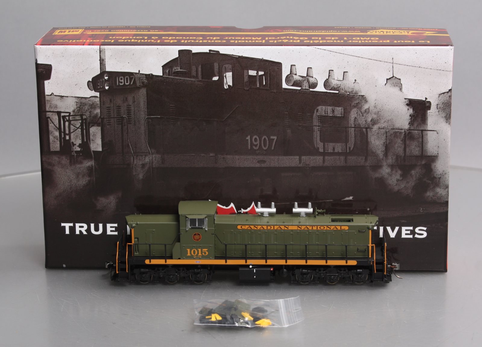 Rapido Trains 10555 HO Canadian National GMD-1 Diesel #1015 w/ DCC & Sound
