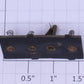 Lionel 711-129 Black O22 Switch Voltage Plug Terminal Plate Assembly