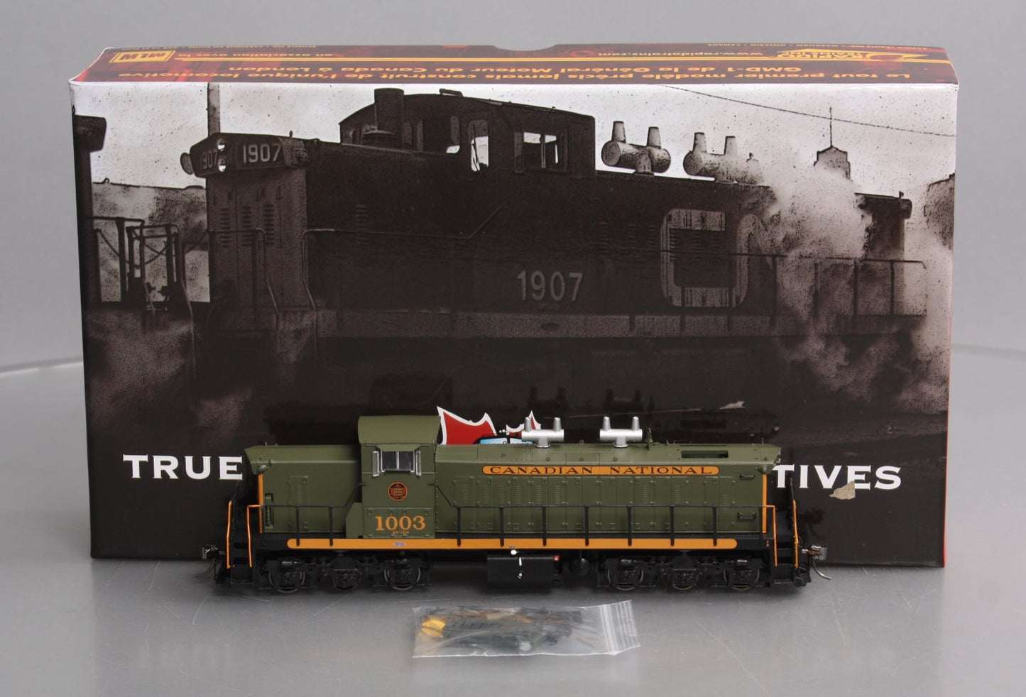 Rapido Trains 10554 HO Candian National GMD-1 Diesel #1003 w/ DCC & Sound