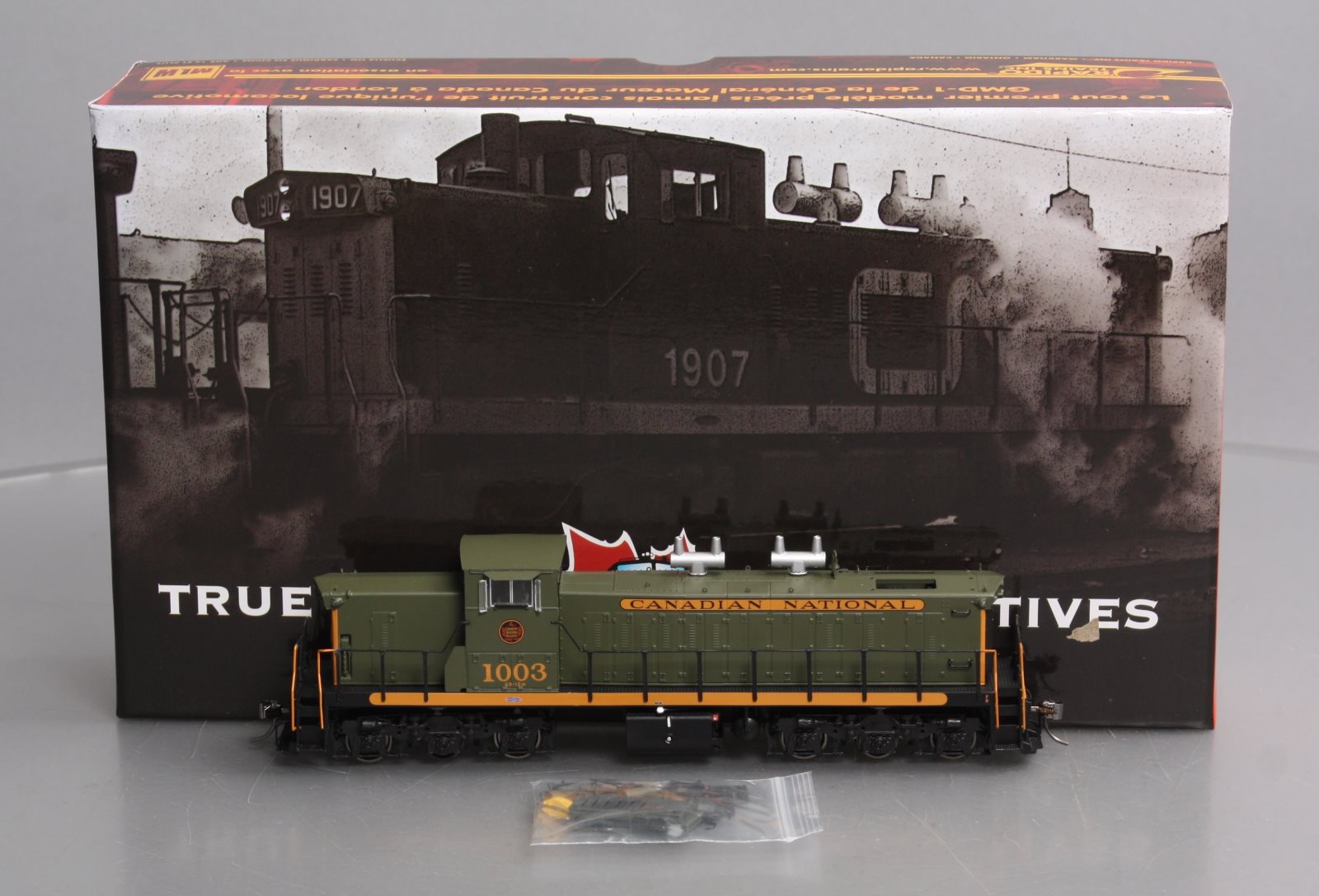 Rapido Trains 10554 HO Candian National GMD-1 Diesel #1003 w/ DCC & Sound