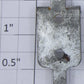 Acme 0108-02 Standard Gauge Vintage Galvanized Track Power Lockon
