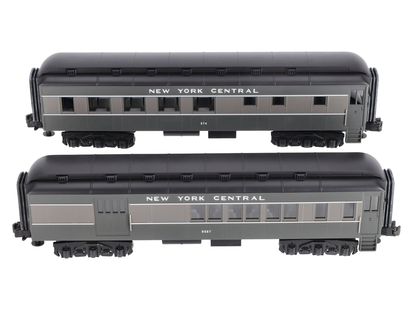 MTH 30-6257 O New York Central O-27 Madison Combo/Diner Set (Set of 2) LN/Box