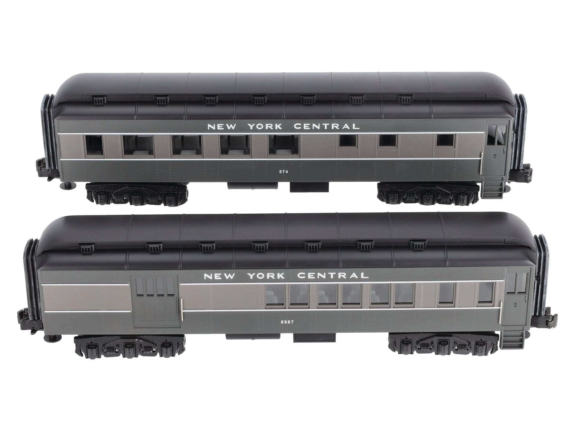 MTH 30-6257 O New York Central O-27 Madison Combo/Diner Set (Set of 2) LN/Box