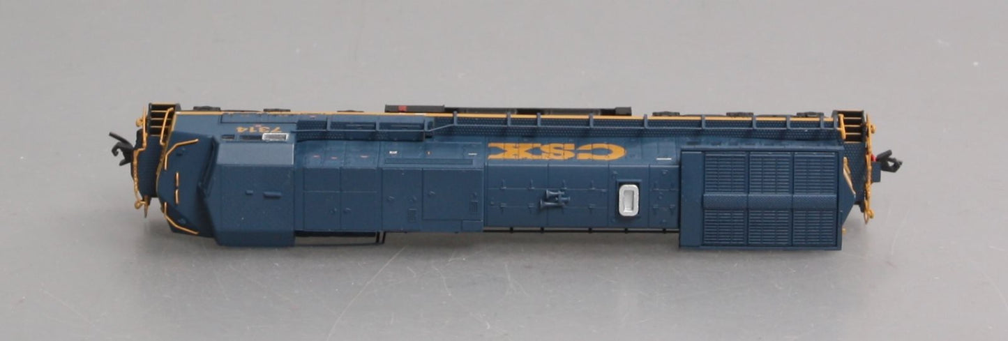 Atlas 51922 N CSX/YN3 RTR Dash 8-40CW Diesel Locomotive #7314