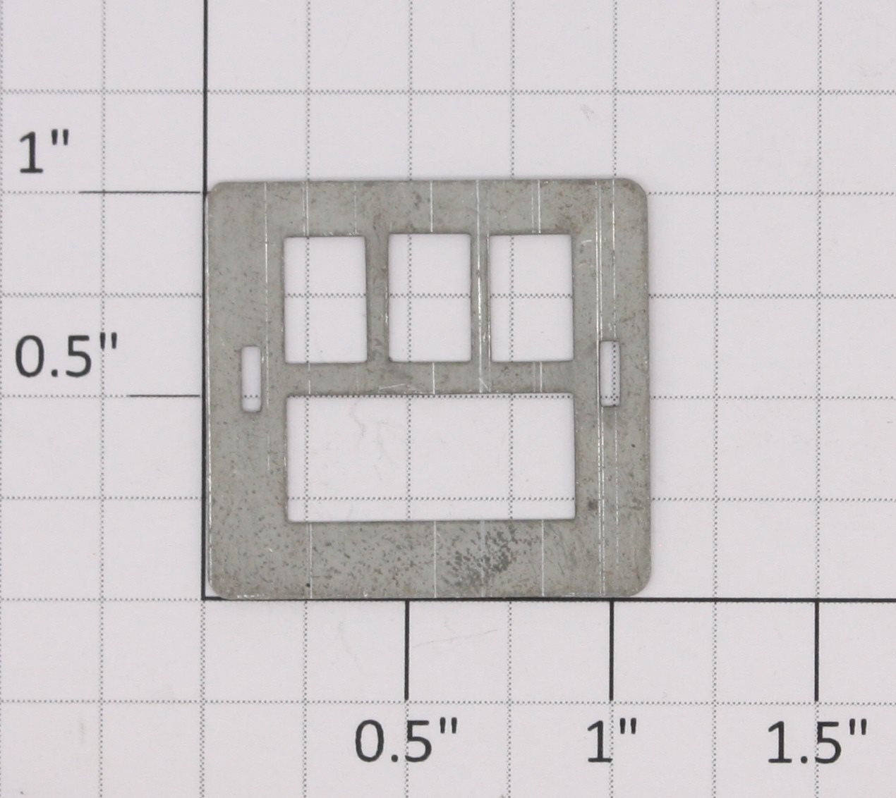 Lionel 45N-6 Gateman House Unfinished Metal Window