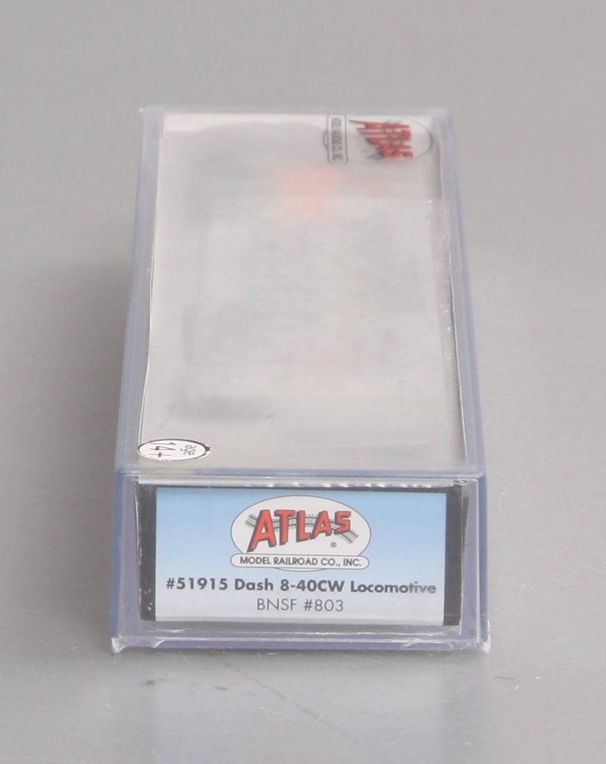 Atlas 51915 BNSF N RTR Dash 8-40CW Diesel Locomotive #803
