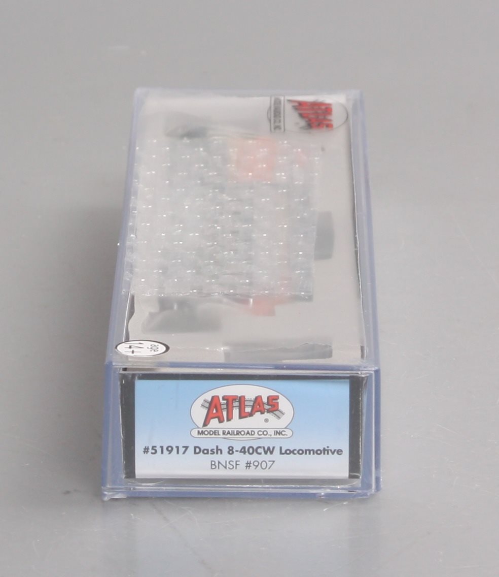 Atlas 51917 N BNSF RTR Dash 8-40CW Diesel Locomotive #907