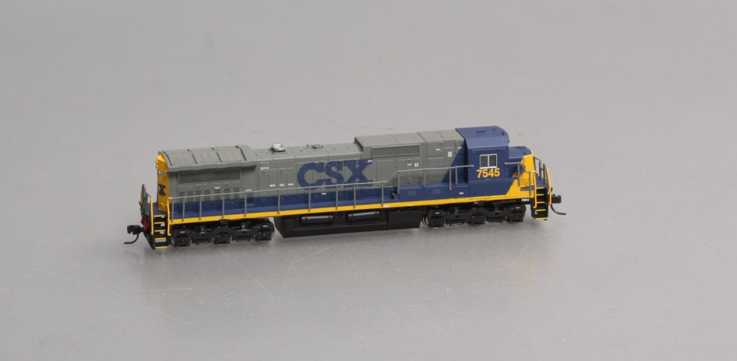 Atlas 51809 N Scale CSX Dash8-40C Diesel Locomotive #7545