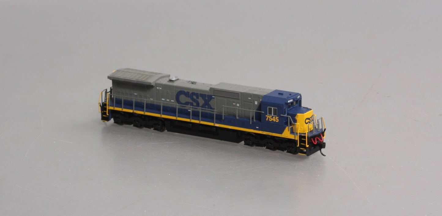 Atlas 51809 N Scale CSX Dash8-40C Diesel Locomotive #7545
