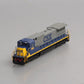 Atlas 51809 N Scale CSX Dash8-40C Diesel Locomotive #7545