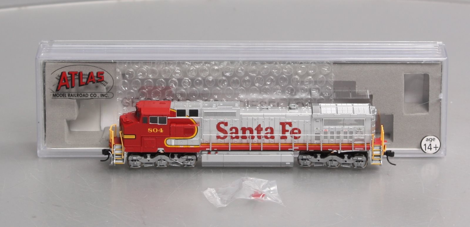 Atlas 51909 N Scale ATSF C40-8W Diesel Locomotive #804