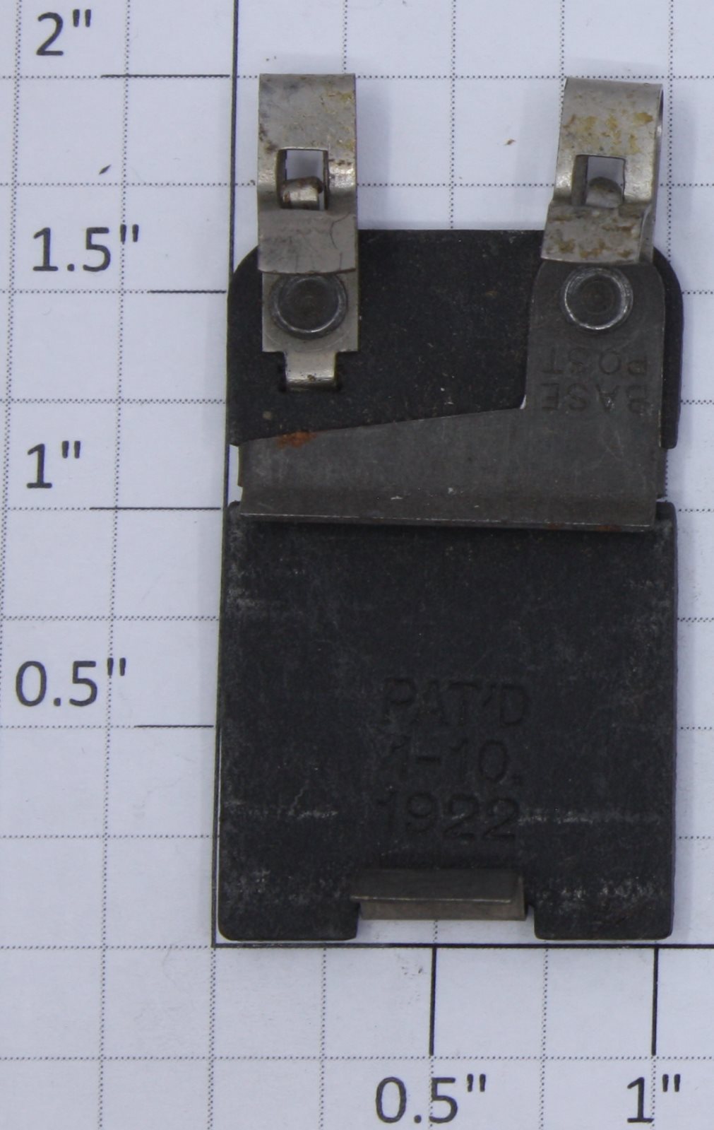 American Flyer 1922 O Gauge Black Fiber Fahnestock Track Lockon 2