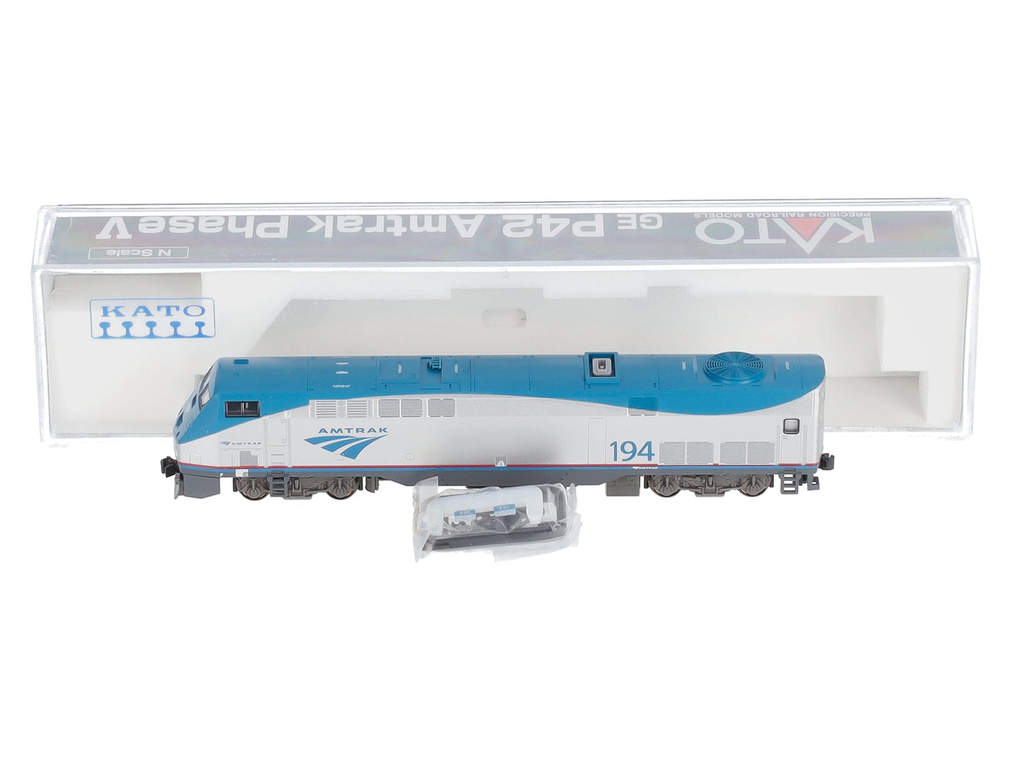 Kato 176-6011 N Scale Amtrak P42 PhV Diesel Locomotive #194