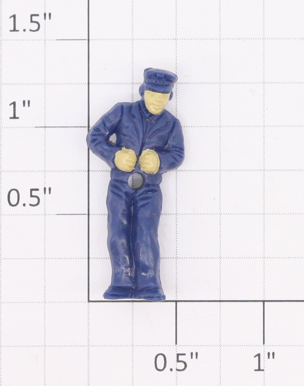 Lionel 3428-12 Blue Mailman Figure without Magnet