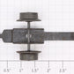 Lionel 1001-13 Metal 2-Wheel Spoked Wheel Scout Steam Loco Rear Truck & Drawbar