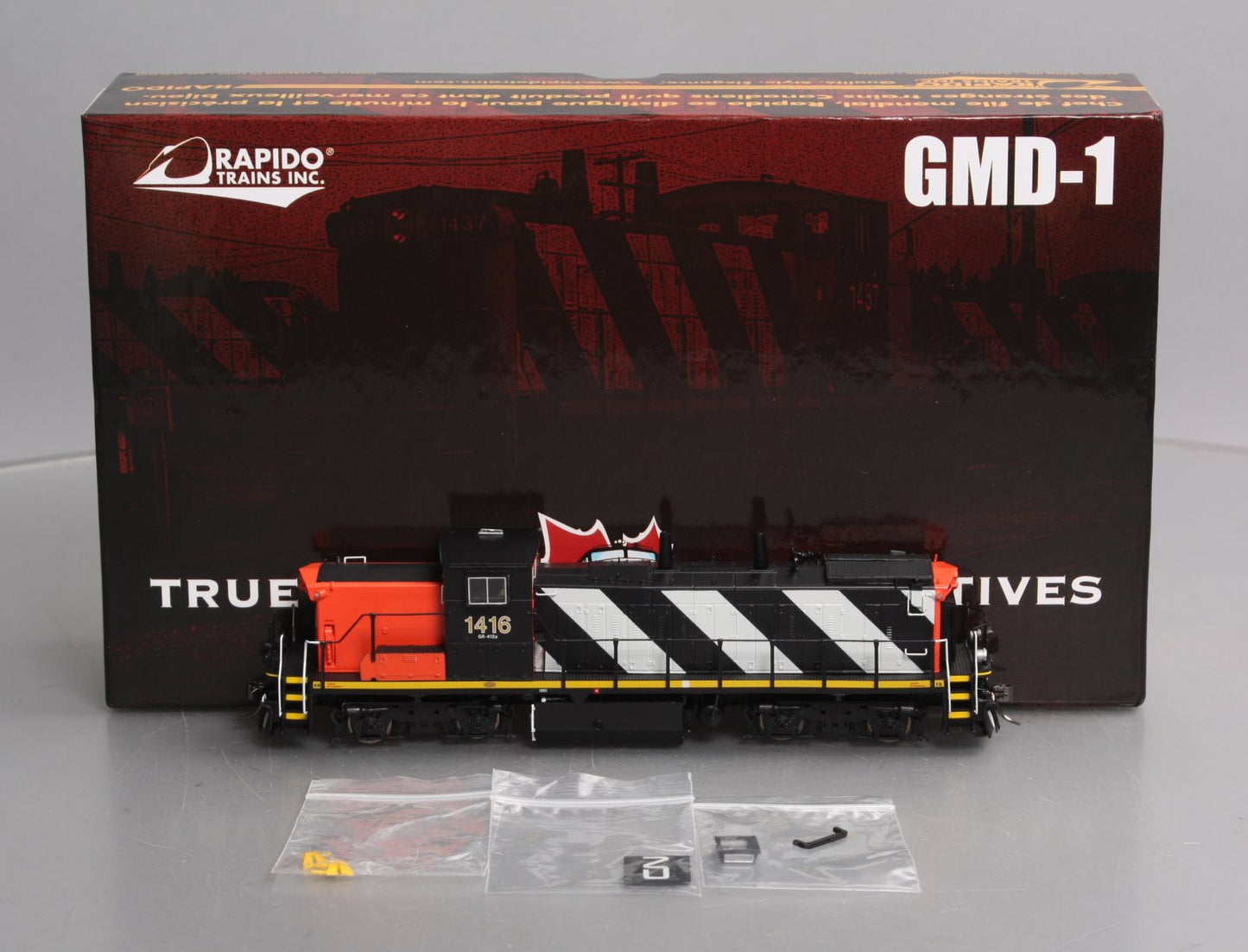 Rapido Trains 10611 HO Canadian National GMD-1B Diesel Locomotive #1416 w/ DCC
