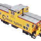 USA Trains 12128 Chessie Illuminated Ext. Vision Caboose #903112 - Metal Wheels