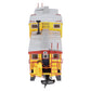 USA Trains R12128 Chessie Illuminated Ext. Vision Caboose #903112 - Metal Wheels LN/Box