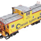 USA Trains 12128 Chessie Illuminated Ext. Vision Caboose #903112 - Metal Wheels