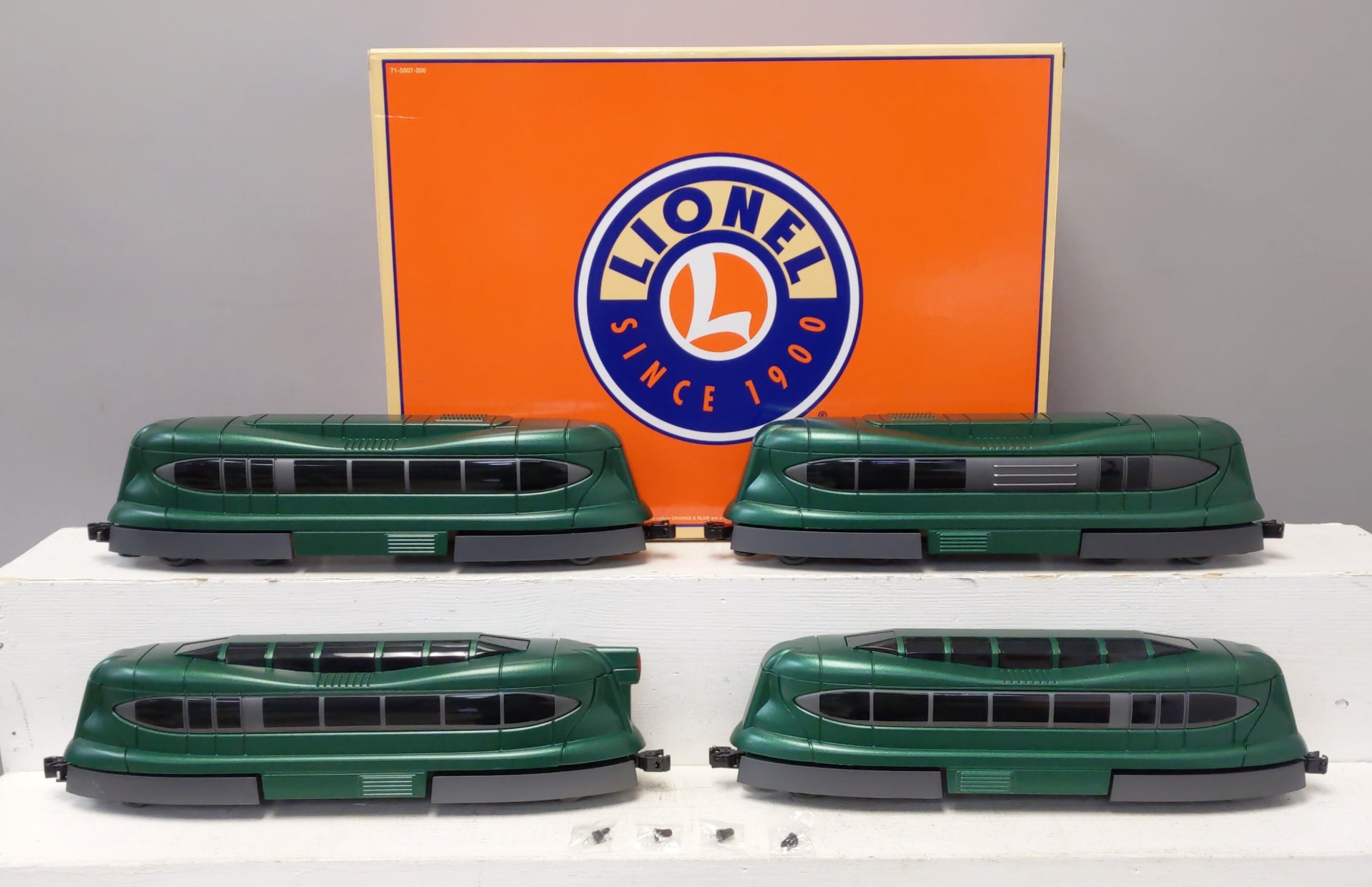 Lionel 6-25559 O Phantom IV Passenger Cars (Pack of 4)