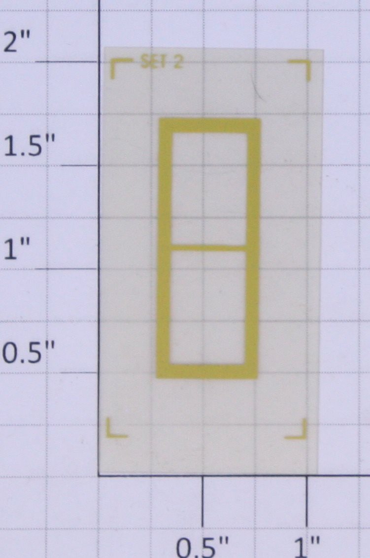 American Flyer 593-W1 Yellow Signal Tower Window