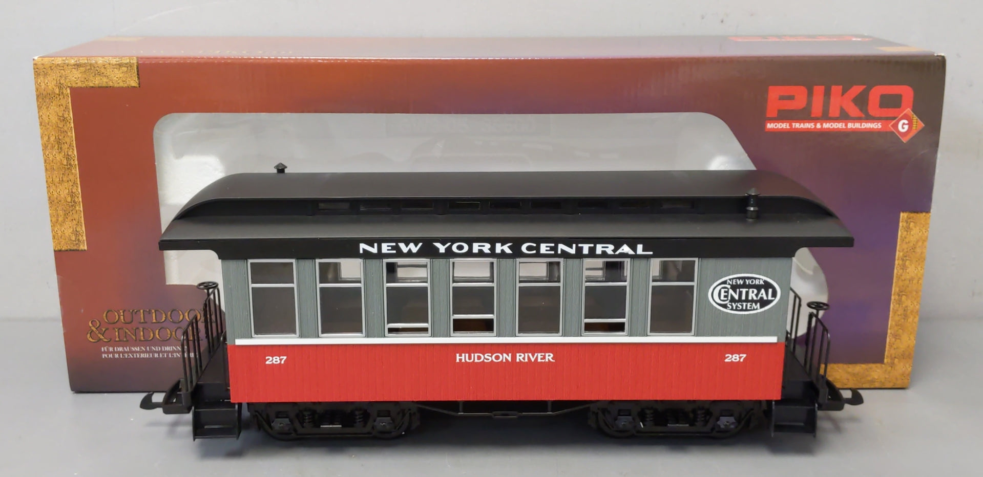 Piko 38651 G New York Central Wood Coach Car #287