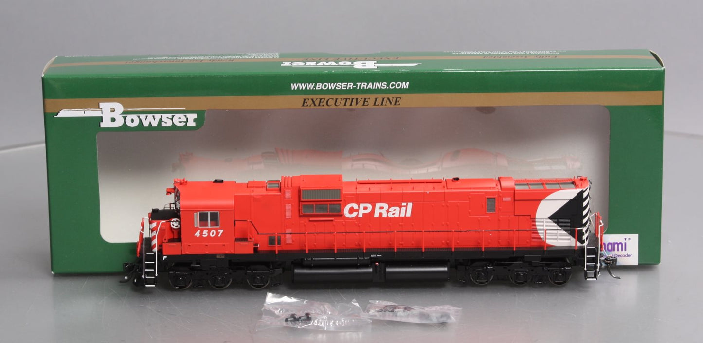 Bowser 23718 HO CP Rail Diesel Locomotive MLW C-630M #4507 w/DCC/Sound