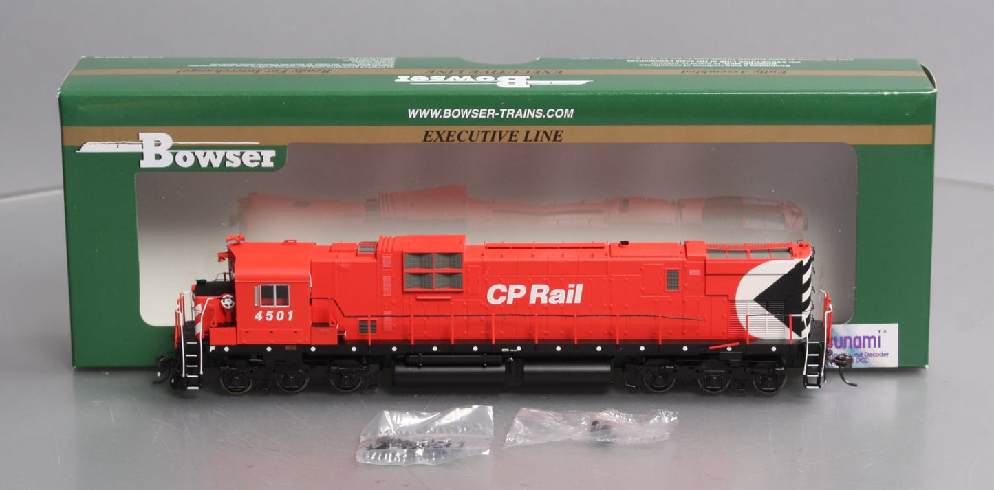 Bowser 23710 HO CP Rail Diesel Locomotive MLW C-630M #4501 w/DCC/Sound