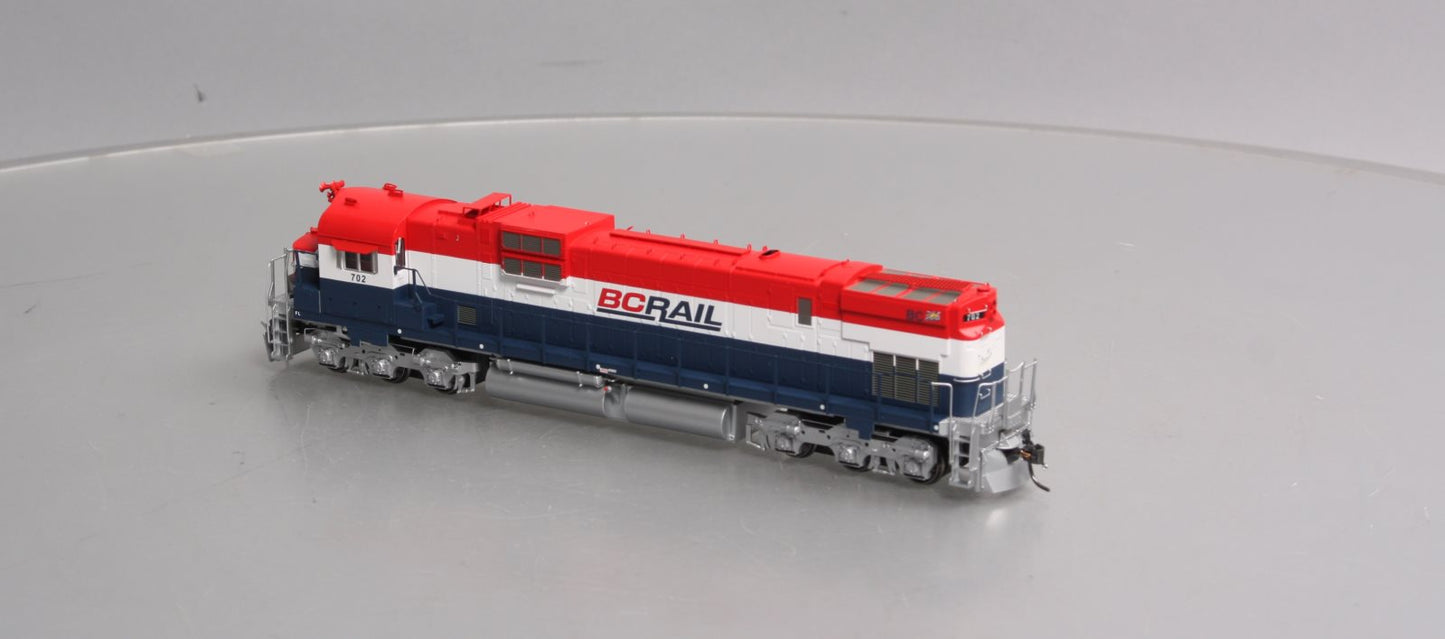 Bowser 23443 HO BC Railway C630M Diesel Locomotive #702 w/DCC/Sound