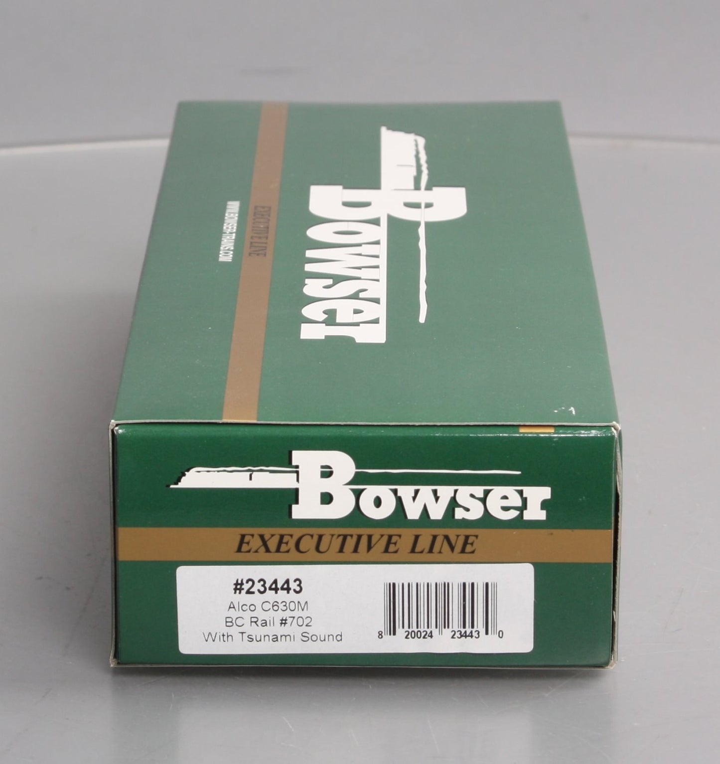 Bowser 23443 HO BC Railway C630M Diesel Locomotive #702 w/DCC/Sound