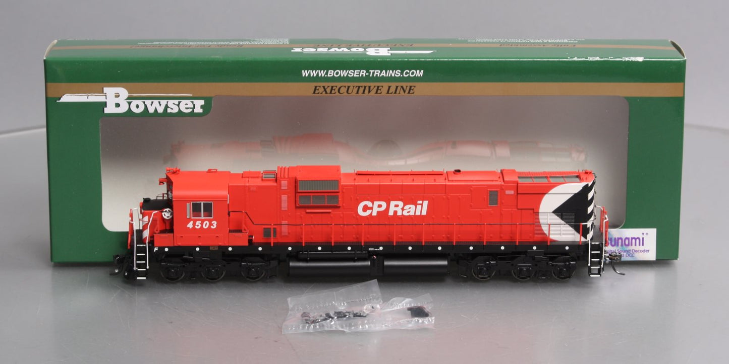 Bowser 23714 HO CP Rail Diesel Locomotive MLW C-630M #4503 w/DCC/Sound