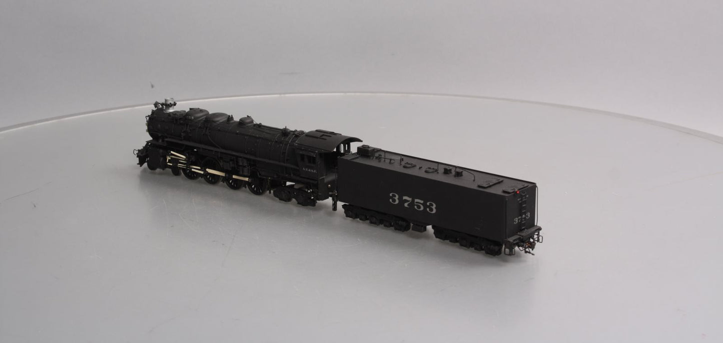 Hallmark HO Scale BRASS A.T.S.F. 5000 Series 4-8-4 Steam Locomotive & Tender EX/Box