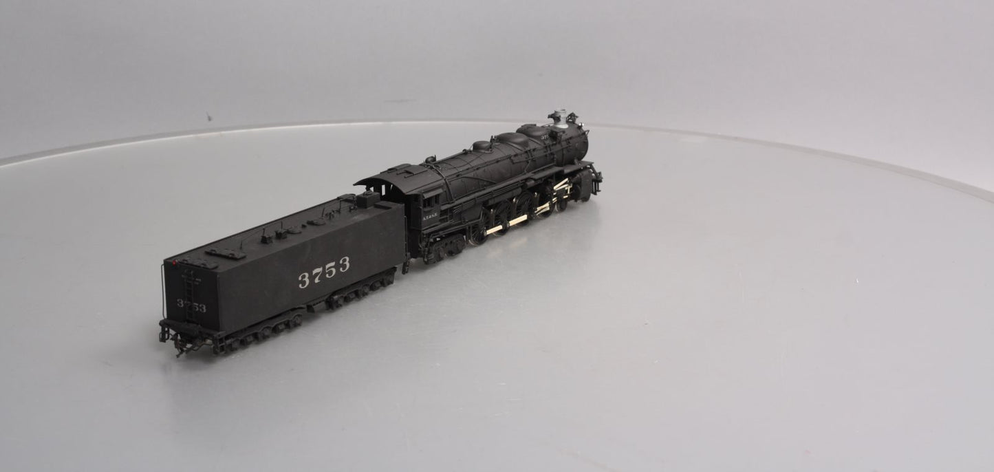 Hallmark HO Scale BRASS A.T.S.F. 5000 Series 4-8-4 Steam Locomotive & Tender EX/Box