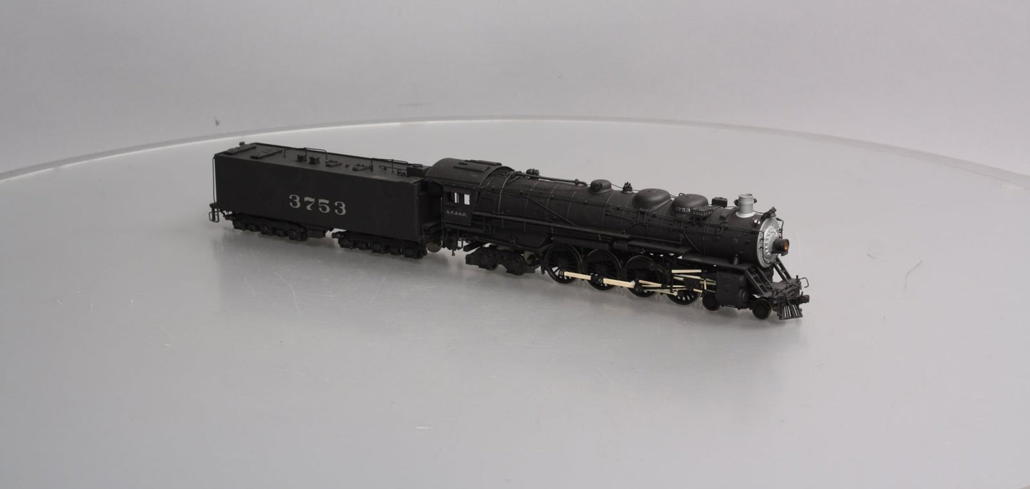Hallmark HO Scale BRASS A.T.S.F. 5000 Series 4-8-4 Steam Locomotive & Tender EX/Box