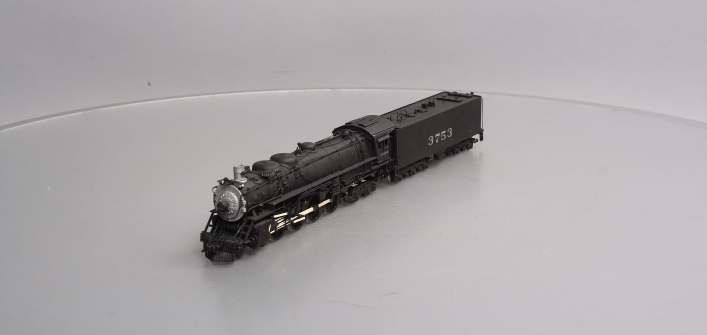 Hallmark HO Scale BRASS A.T.S.F. 5000 Series 4-8-4 Steam Locomotive & Tender EX/Box